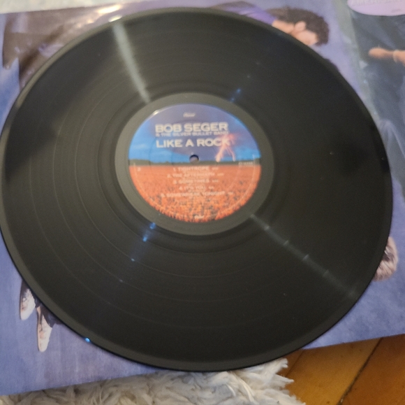 Bob Seger and the Silver Bullet Band Like A Rock. Vintage vinyl album. Pristine - Picture 11 of 11